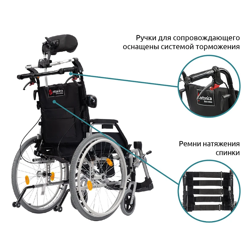 Кресло-коляска Ortonica Comfort 400 - фото 2